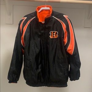 Cincinnati Bengals reversible jacket Men’s Medium